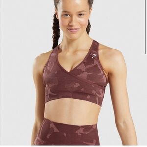 GYMSHARK ADAPT CAMO SPORTS BRA XXL